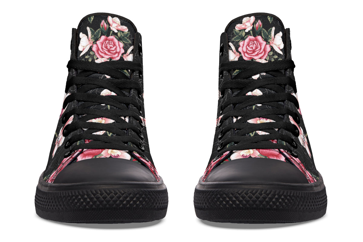 In Bloom High Tops - Offbeat Sweetie