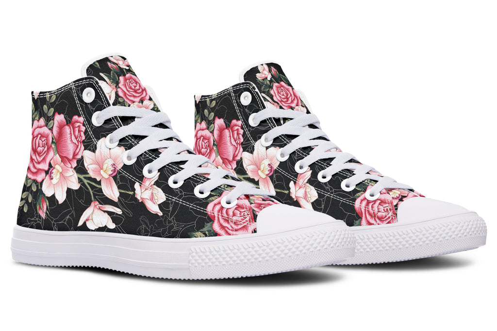 In Bloom High Tops - Offbeat Sweetie