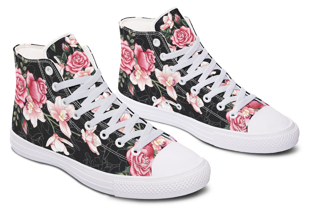 In Bloom High Tops - Offbeat Sweetie