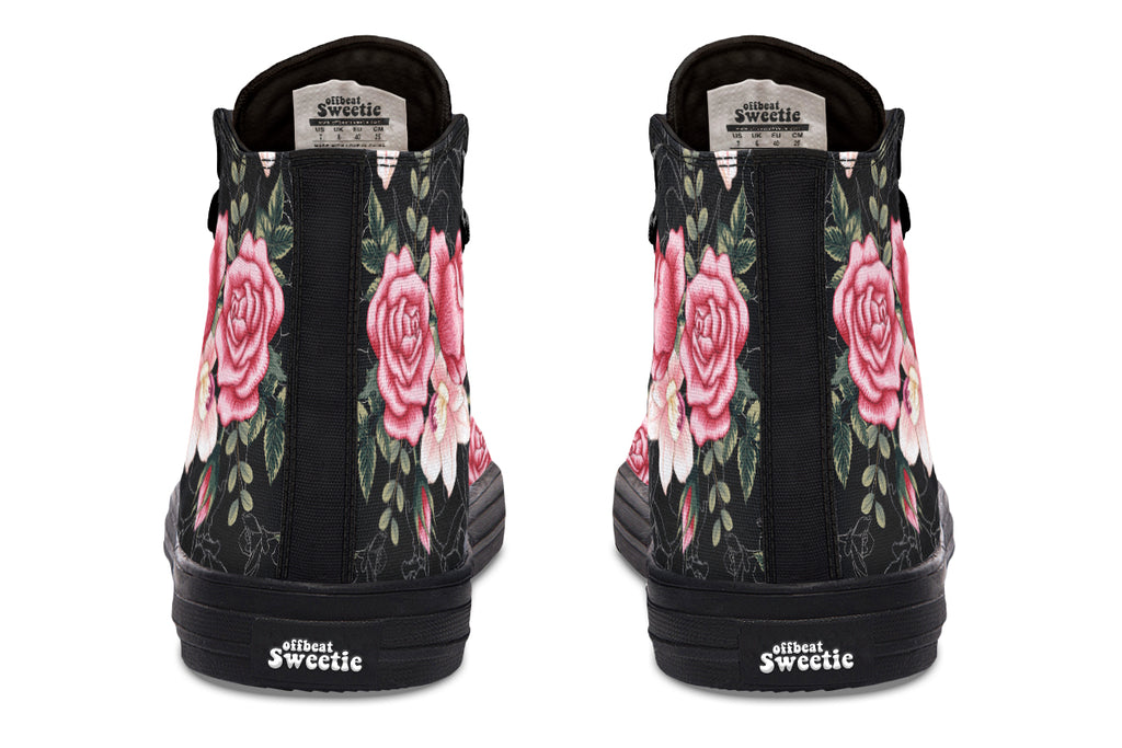 In Bloom High Tops - Offbeat Sweetie