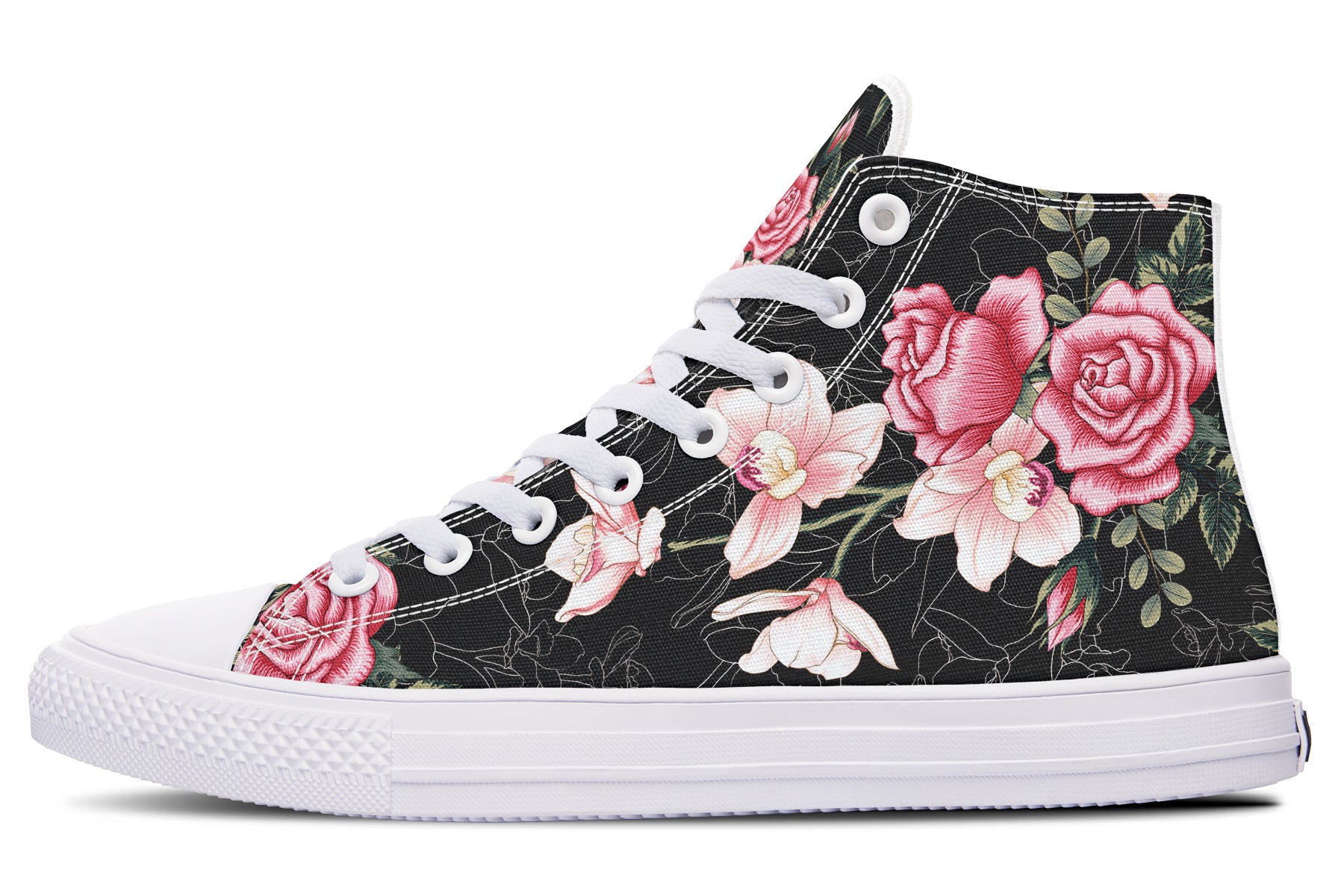 In Bloom High Tops - Offbeat Sweetie