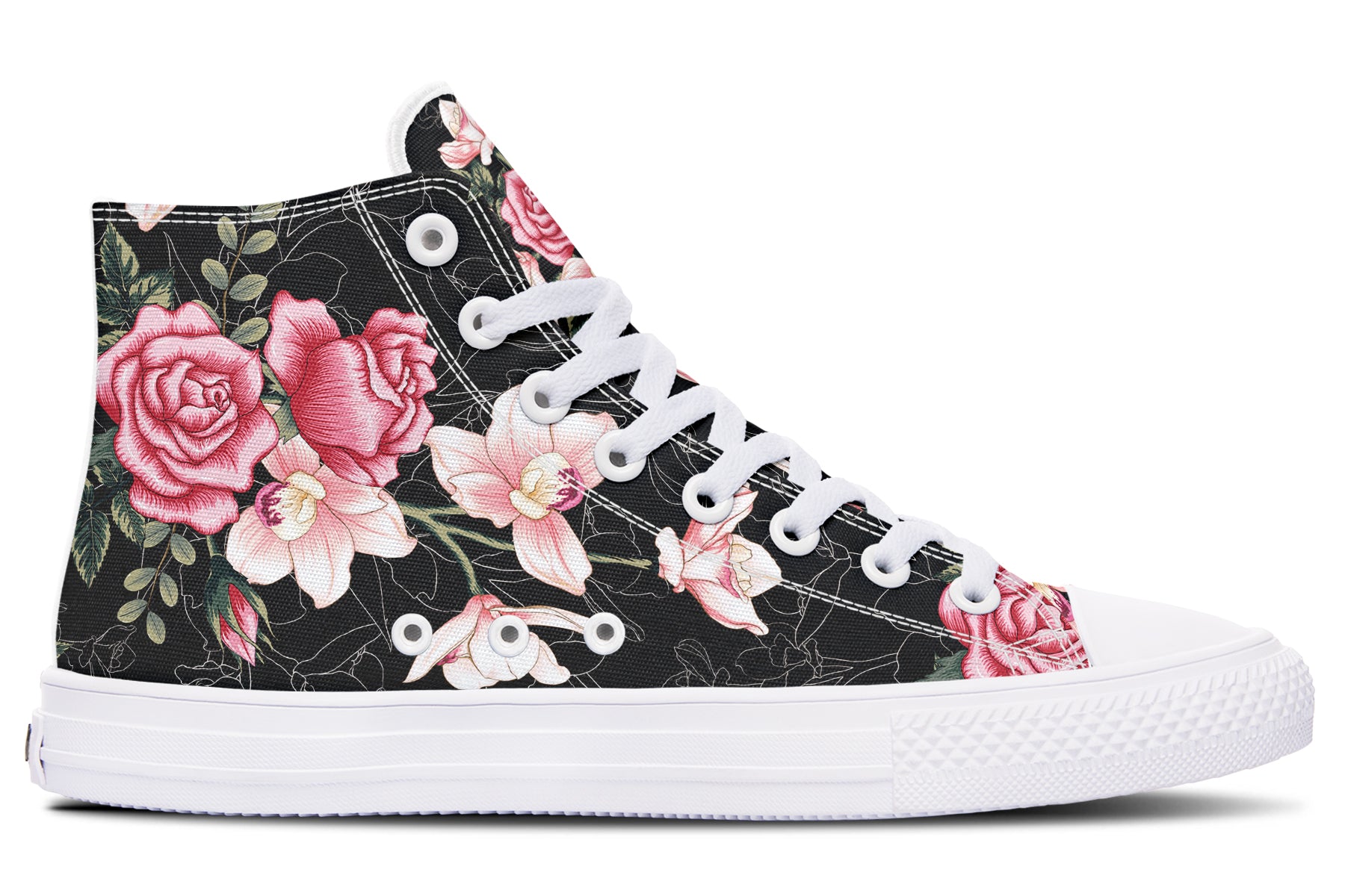 In Bloom High Tops - Offbeat Sweetie