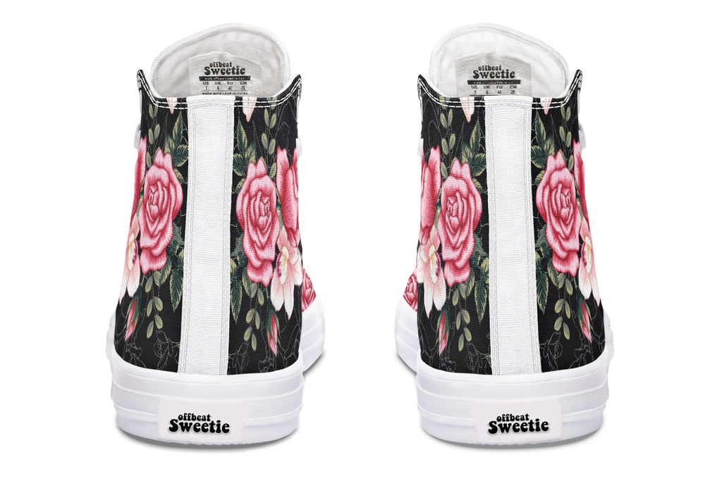 In Bloom High Tops - Offbeat Sweetie