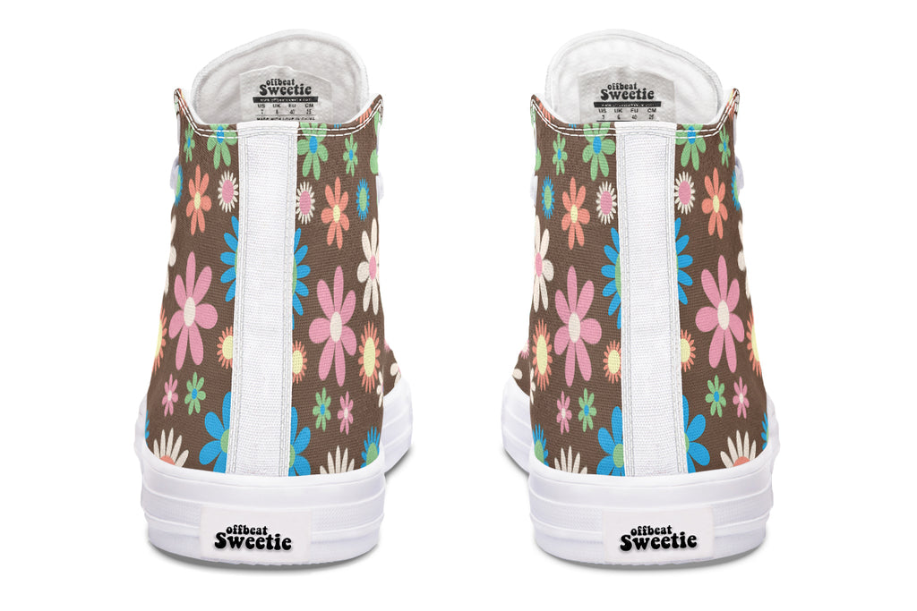 Judy's Flowers High Tops (Wide)