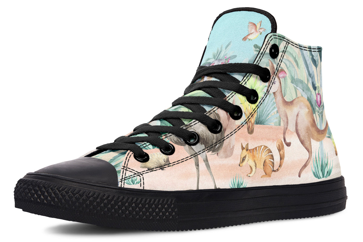Land Down Under High Tops (Wide)