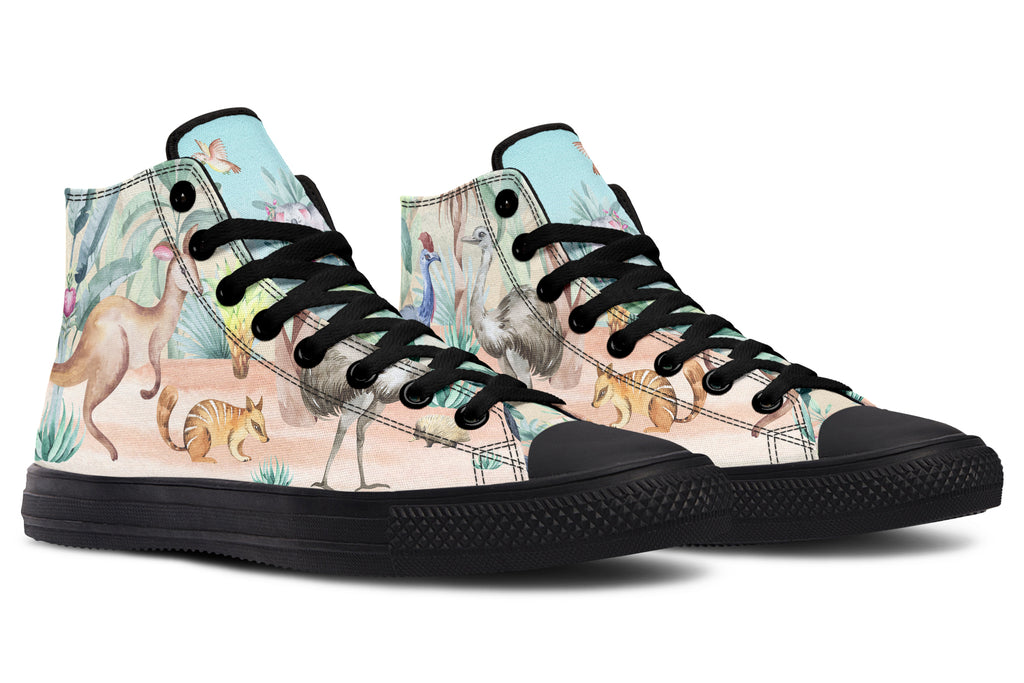 Land Down Under High Tops (Wide)