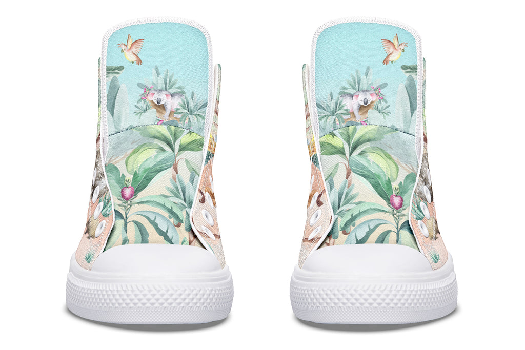 Land Down Under High Tops (Wide)