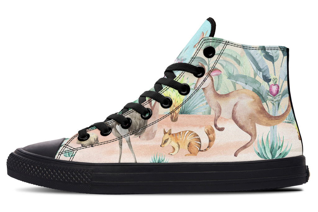 Land Down Under High Tops (Wide)