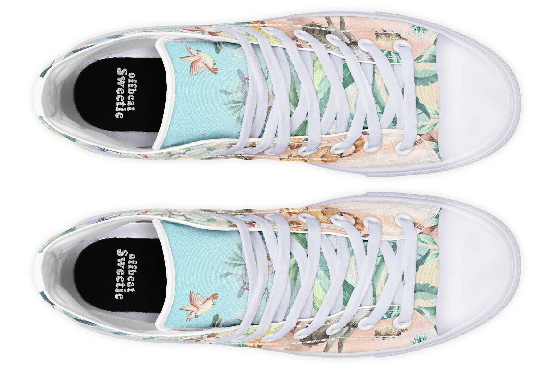 Land Down Under High Tops - Offbeat Sweetie