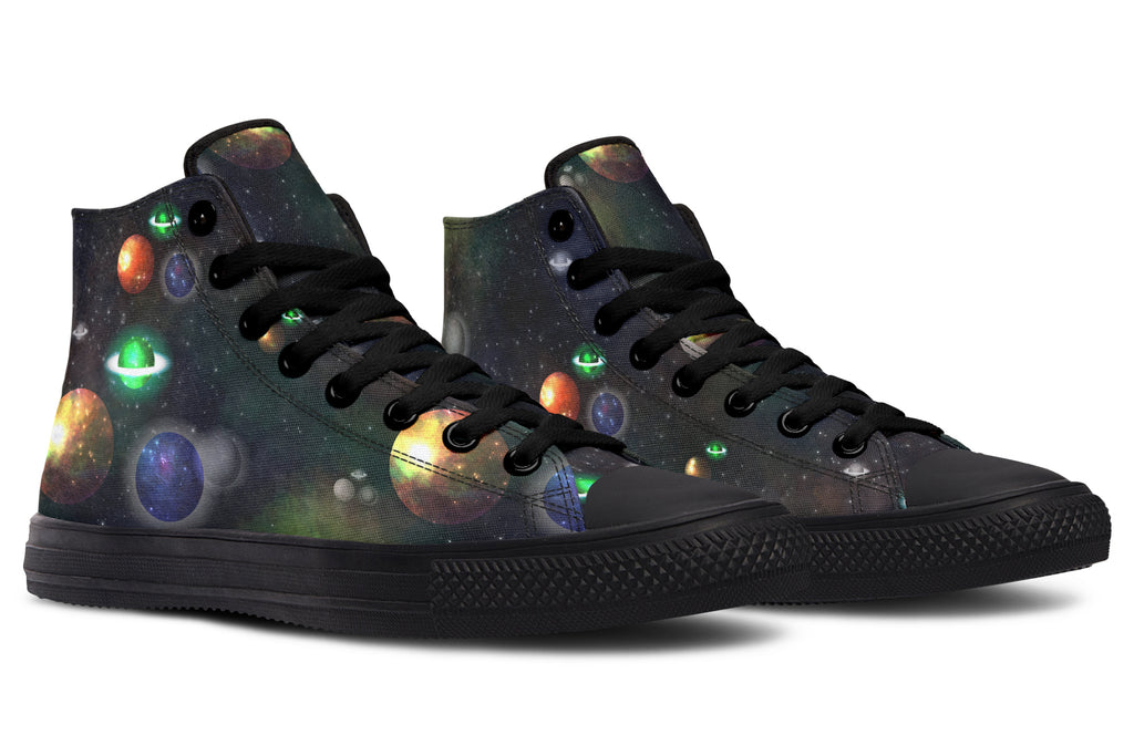 Lost In Space High Tops (Wide)