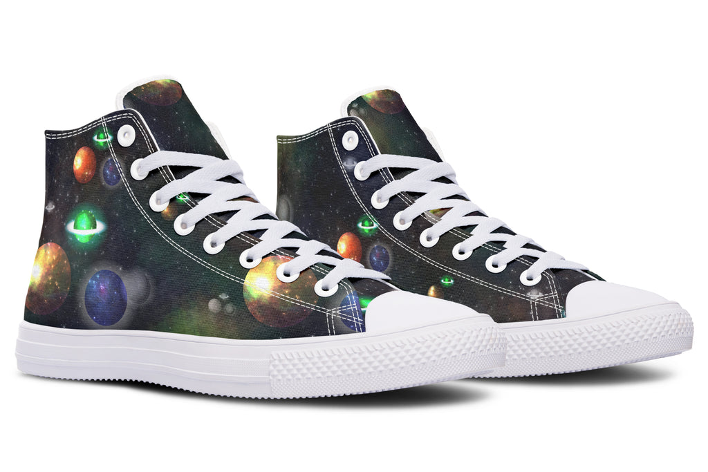 Lost In Space High Tops - Offbeat Sweetie