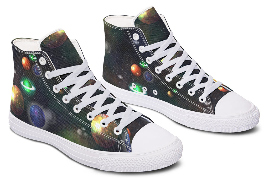 Lost In Space High Tops - Offbeat Sweetie