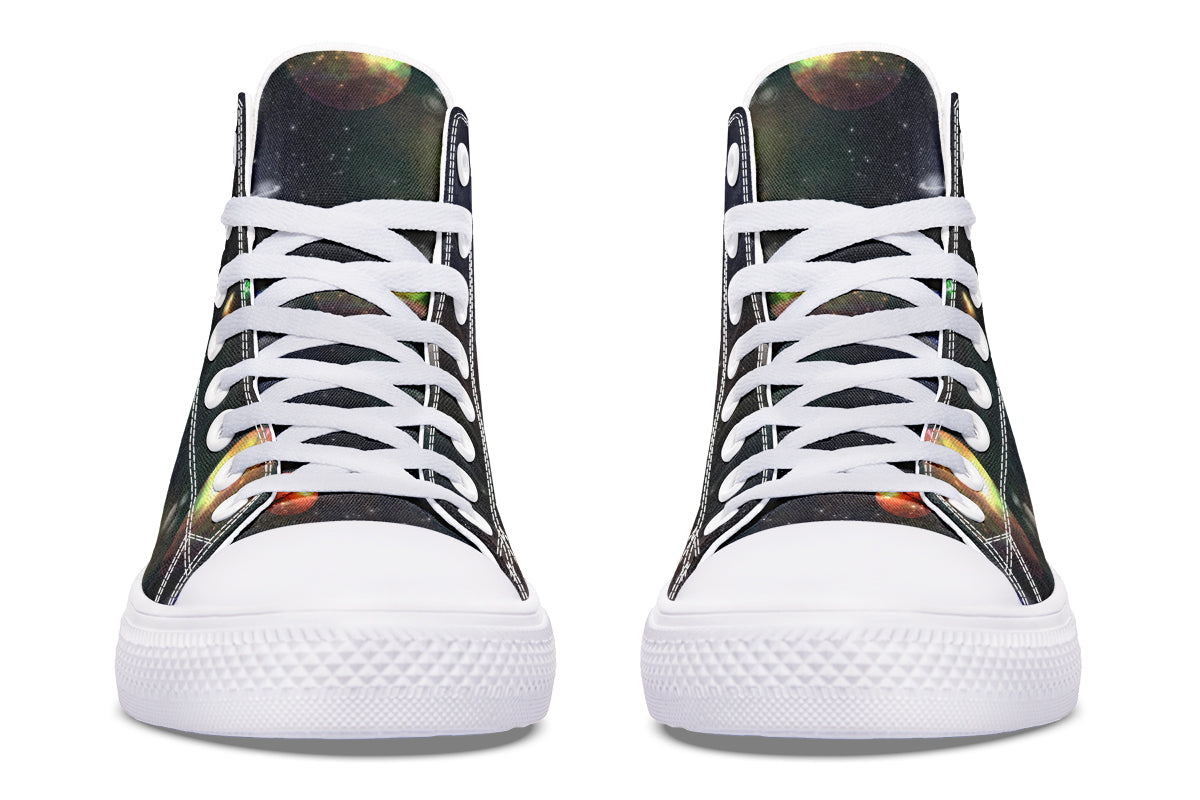 Lost In Space High Tops - Offbeat Sweetie