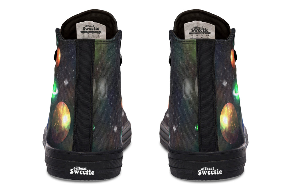 Lost In Space High Tops - Offbeat Sweetie