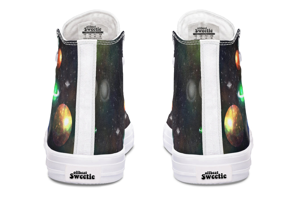 Lost In Space High Tops - Offbeat Sweetie