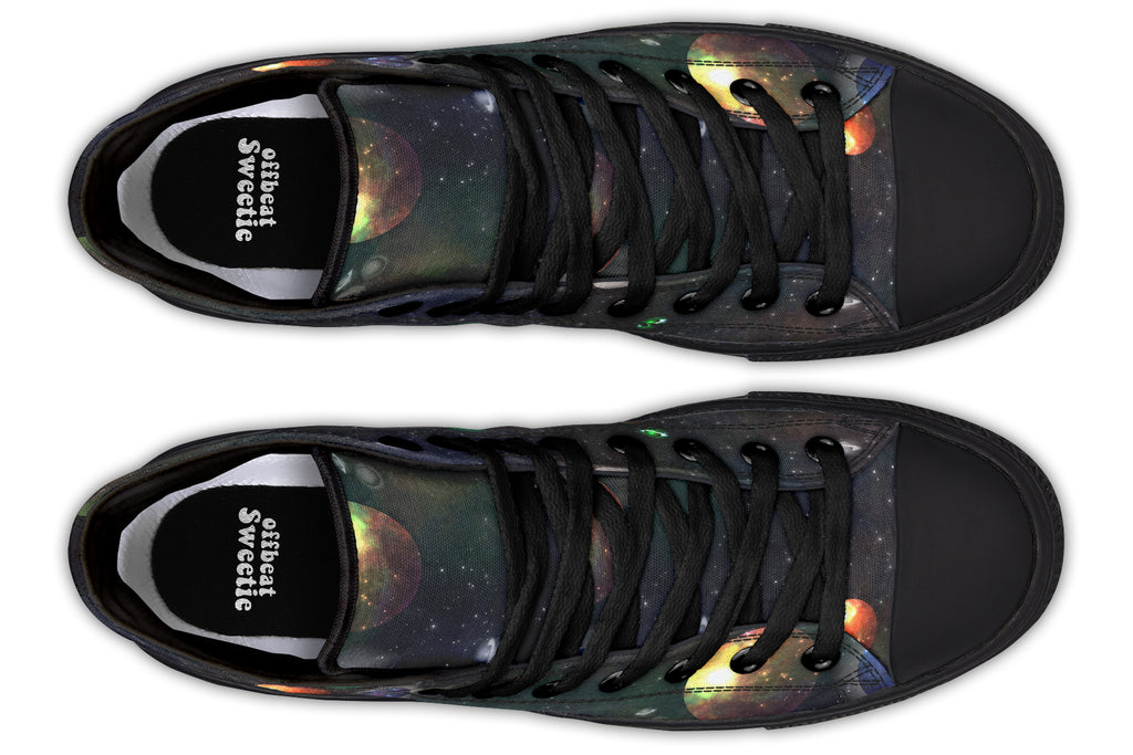 Lost In Space High Tops - Offbeat Sweetie
