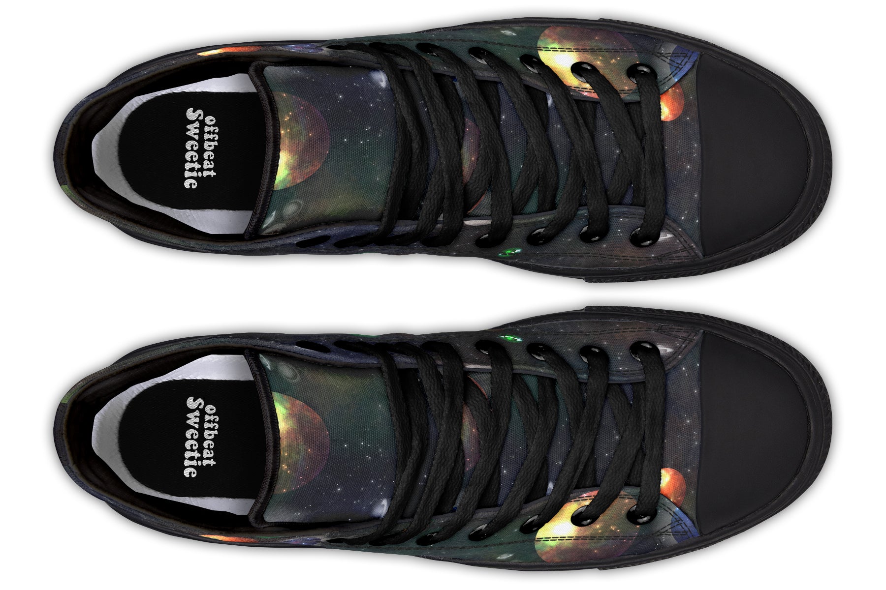 Lost In Space High Tops - Offbeat Sweetie