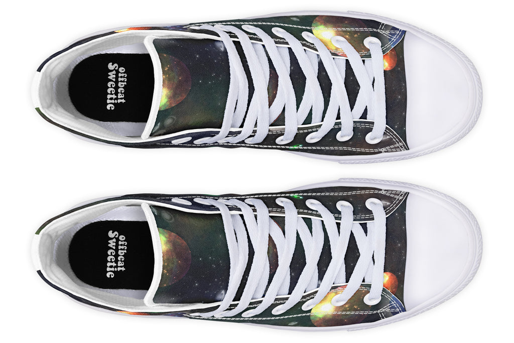 Lost In Space High Tops - Offbeat Sweetie
