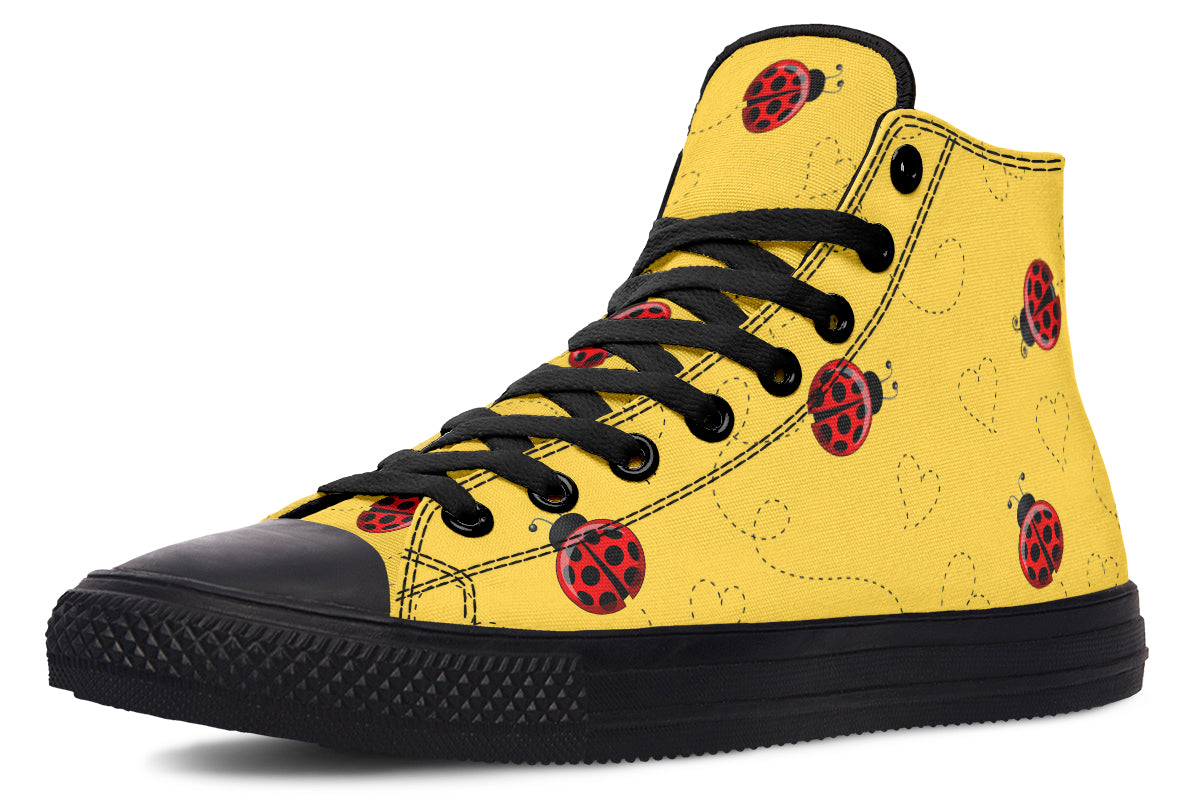 Lovely Ladybugs High Tops