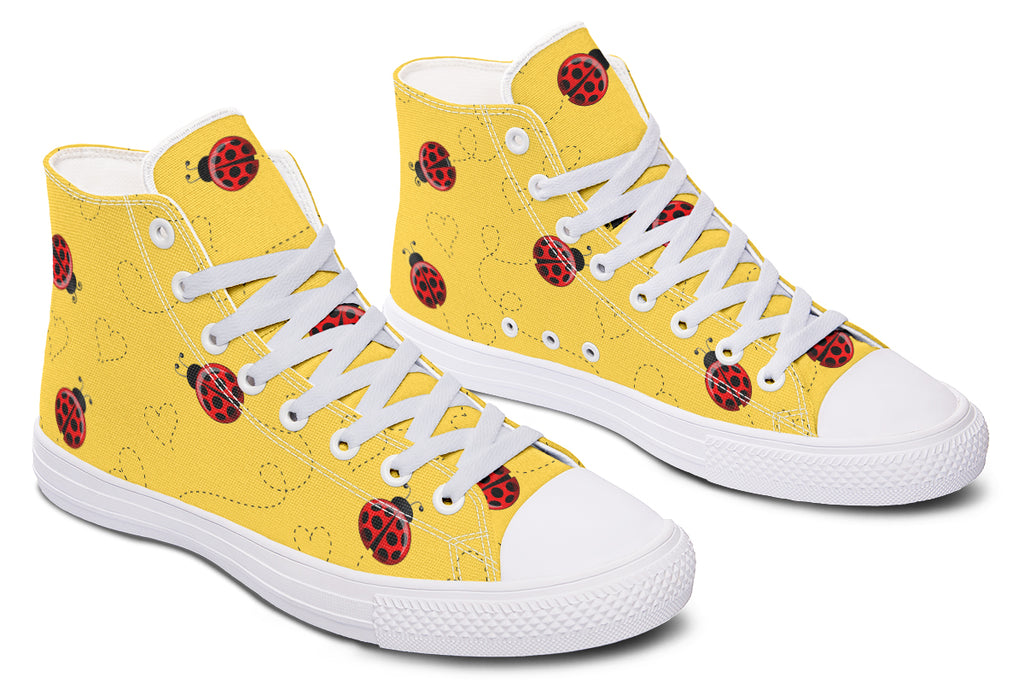 Lovely Ladybugs High Tops