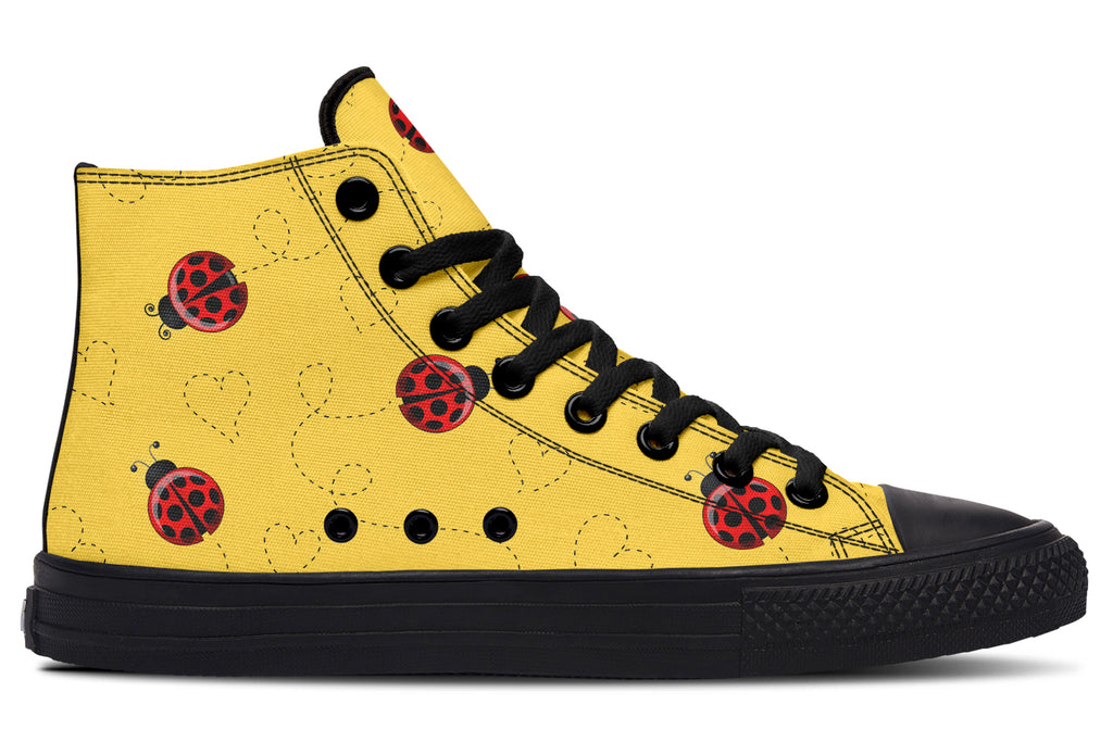 Lovely Ladybugs High Tops