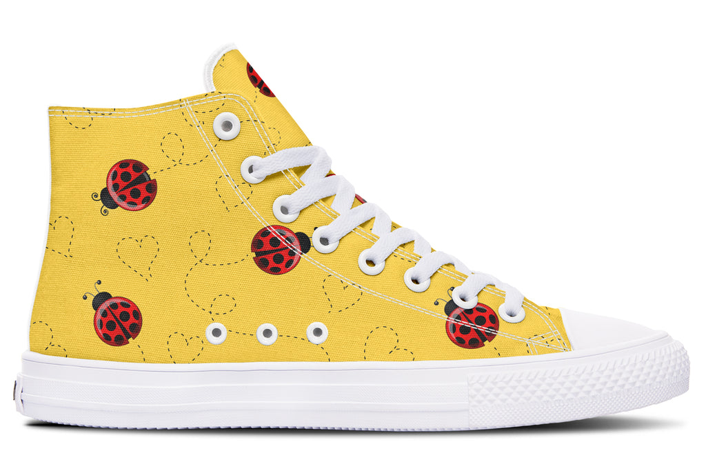 Lovely Ladybugs High Tops