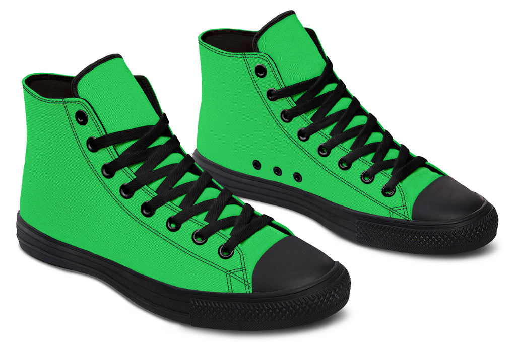 Lucky Green High Tops - Offbeat Sweetie
