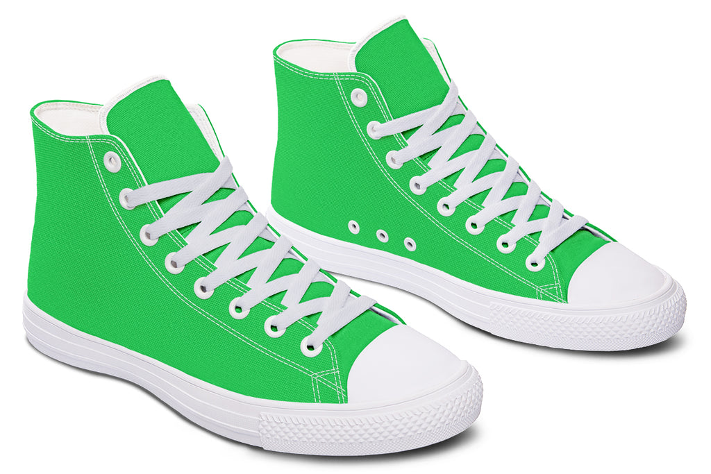 Lucky Green High Tops - Offbeat Sweetie