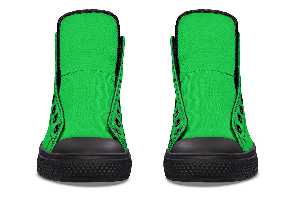Lucky Green High Tops (Wide)