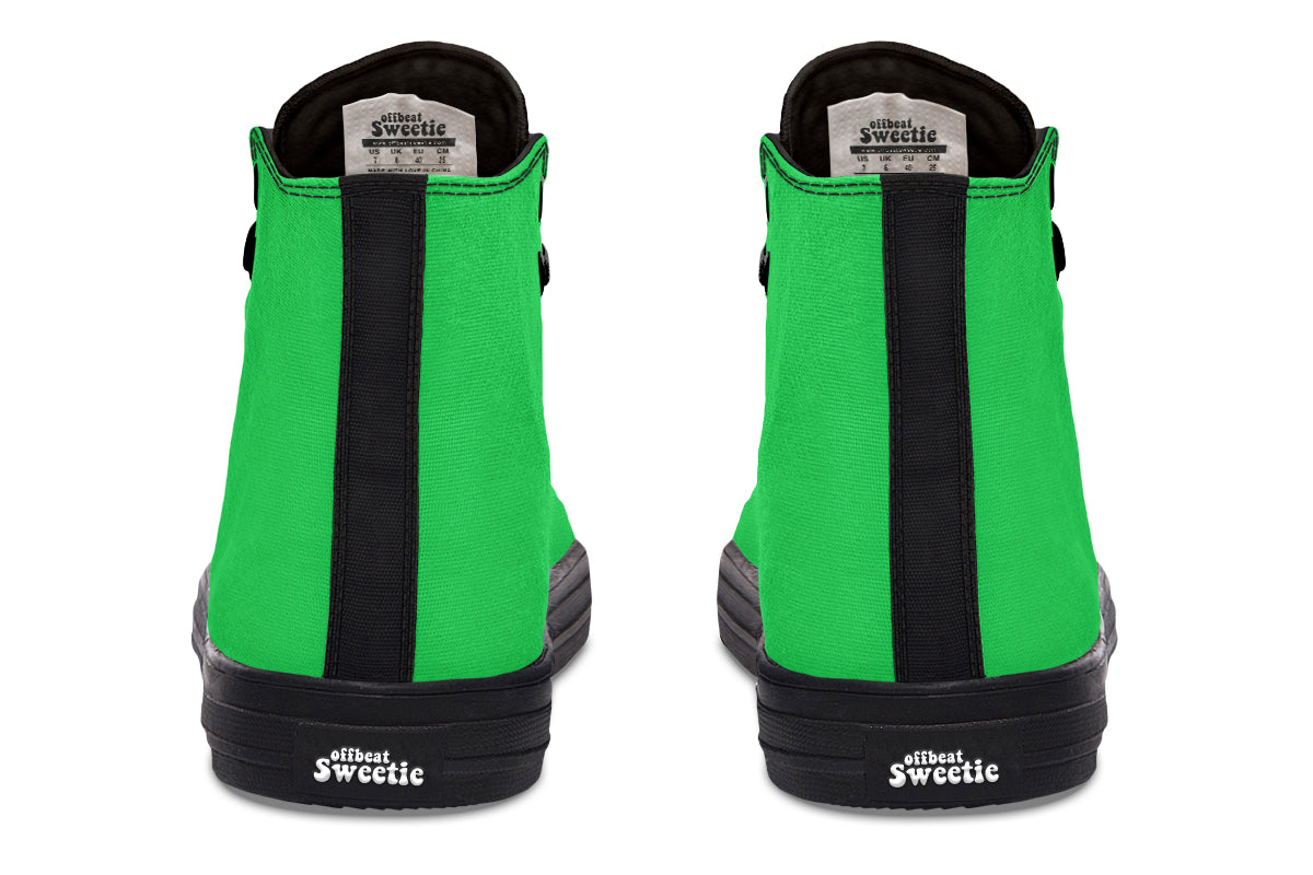 Lucky Green High Tops (Wide)