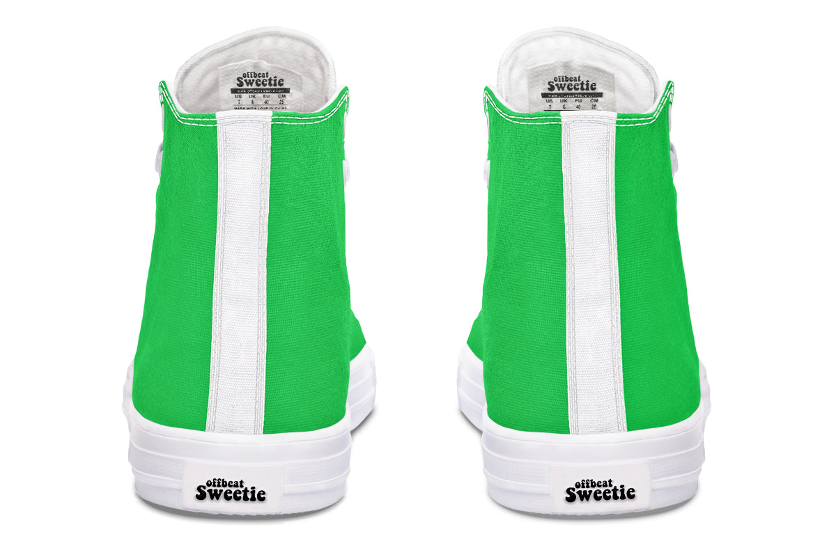 Lucky Green High Tops (Wide)