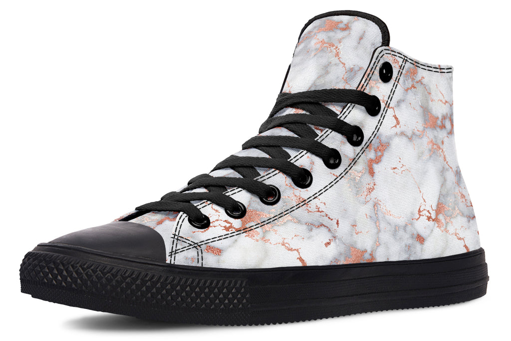Marble Blush High Tops (Wide)