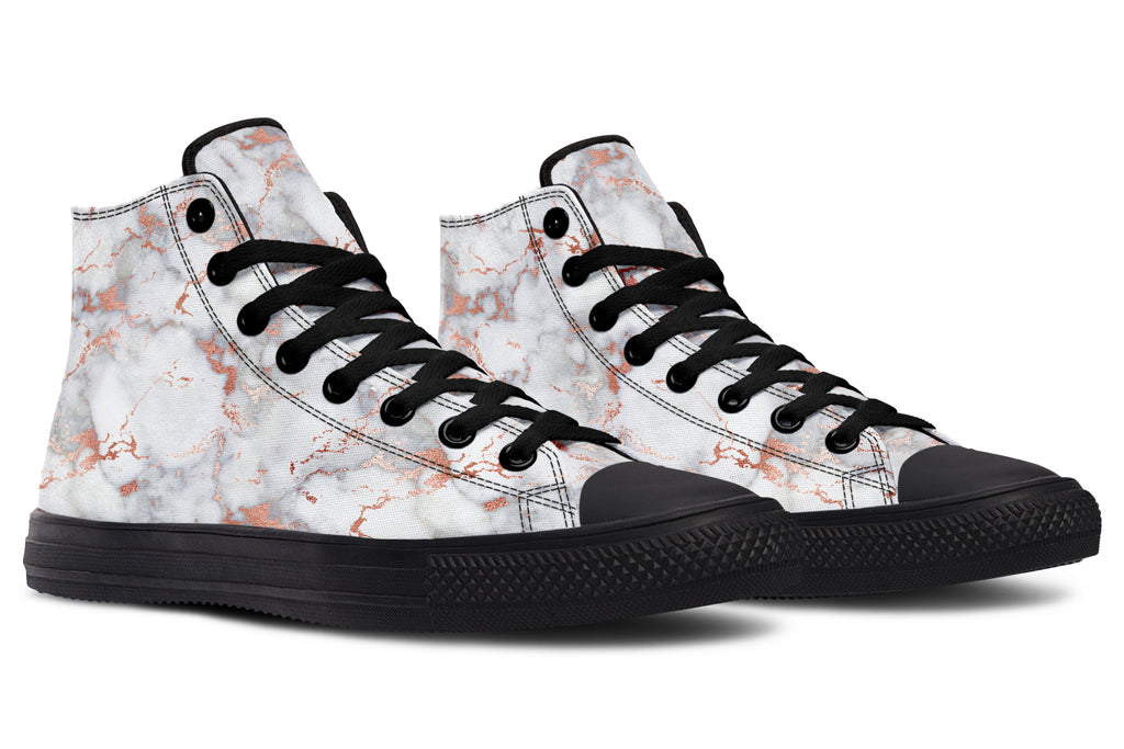 Marble Blush High Tops (Wide)