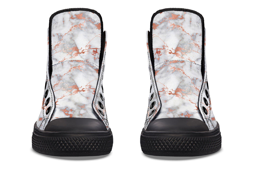 Marble Blush High Tops (Wide)