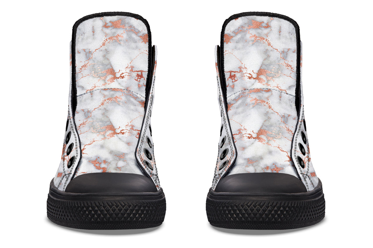 Marble Blush High Tops (Wide)