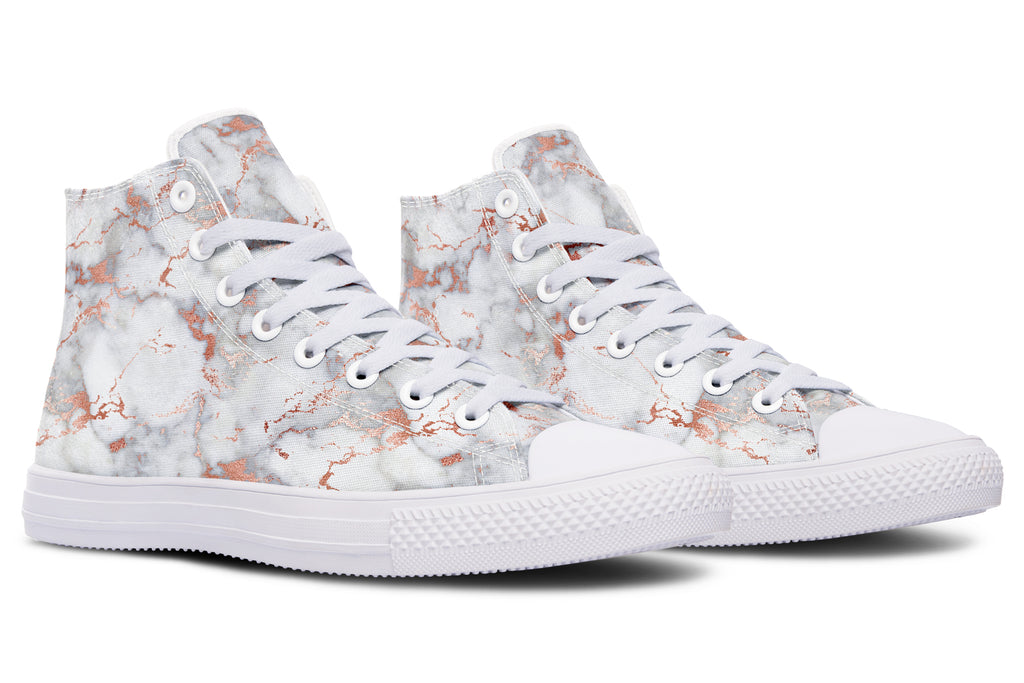 Marble Blush High Tops (Wide)