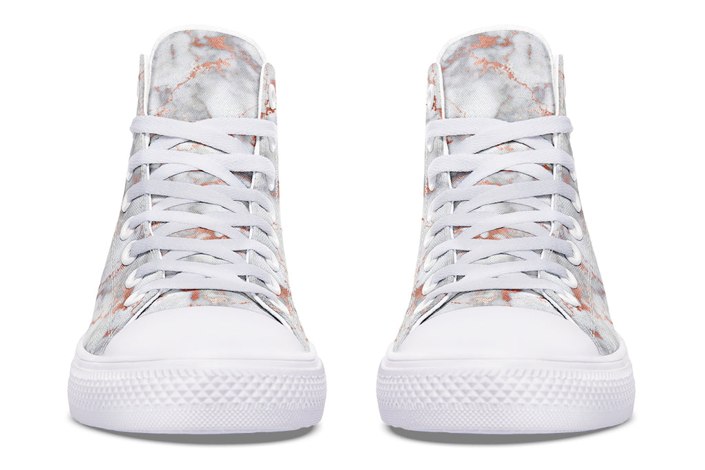 Marble Blush High Tops (Wide)
