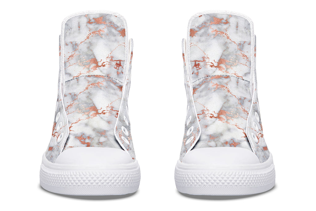 Marble Blush High Tops (Wide)
