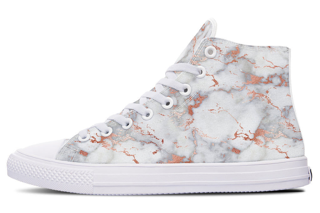 Marble Blush High Tops (Wide)