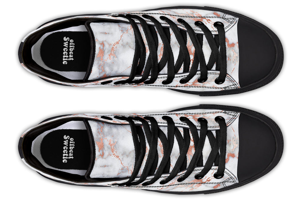 Marble Blush High Tops (Wide)