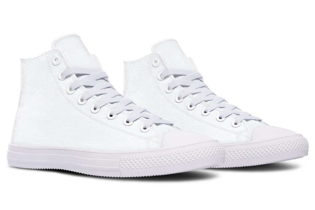 Marshmallow White High Tops (Wide)