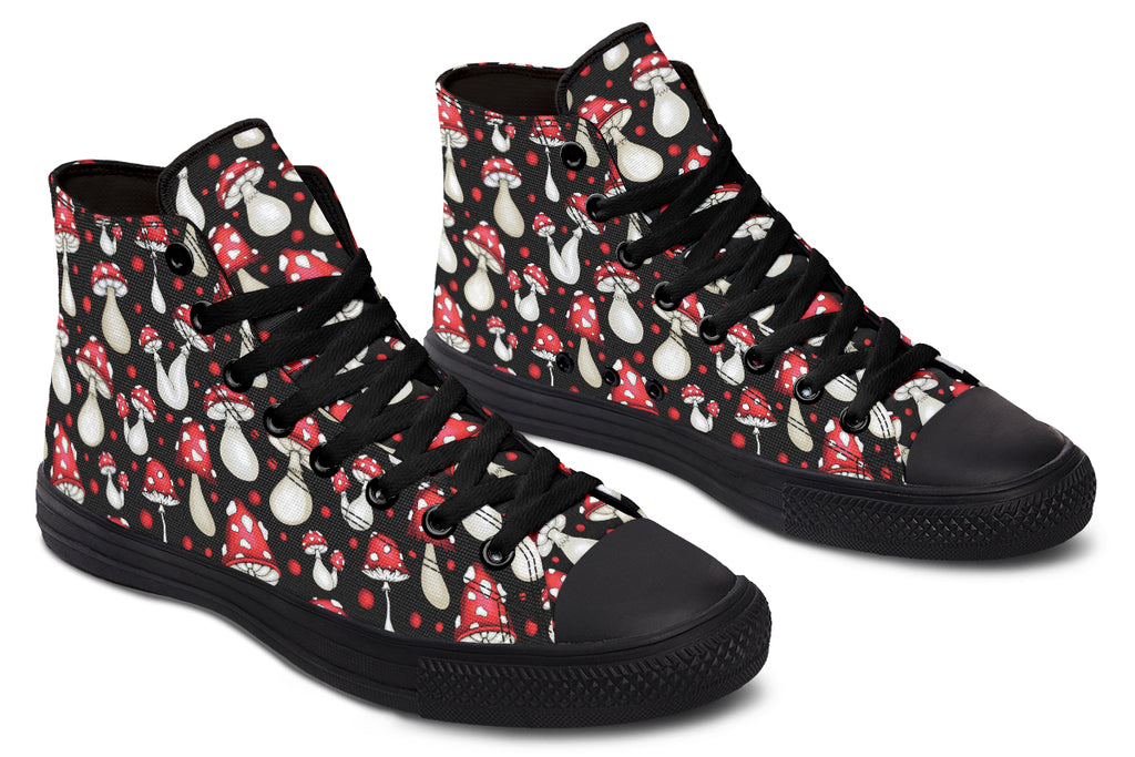 Mushrooms High Tops (Wide)