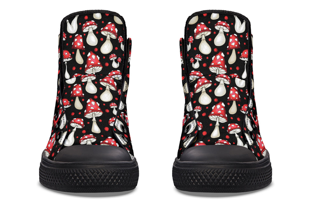 Mushrooms High Tops (Wide)