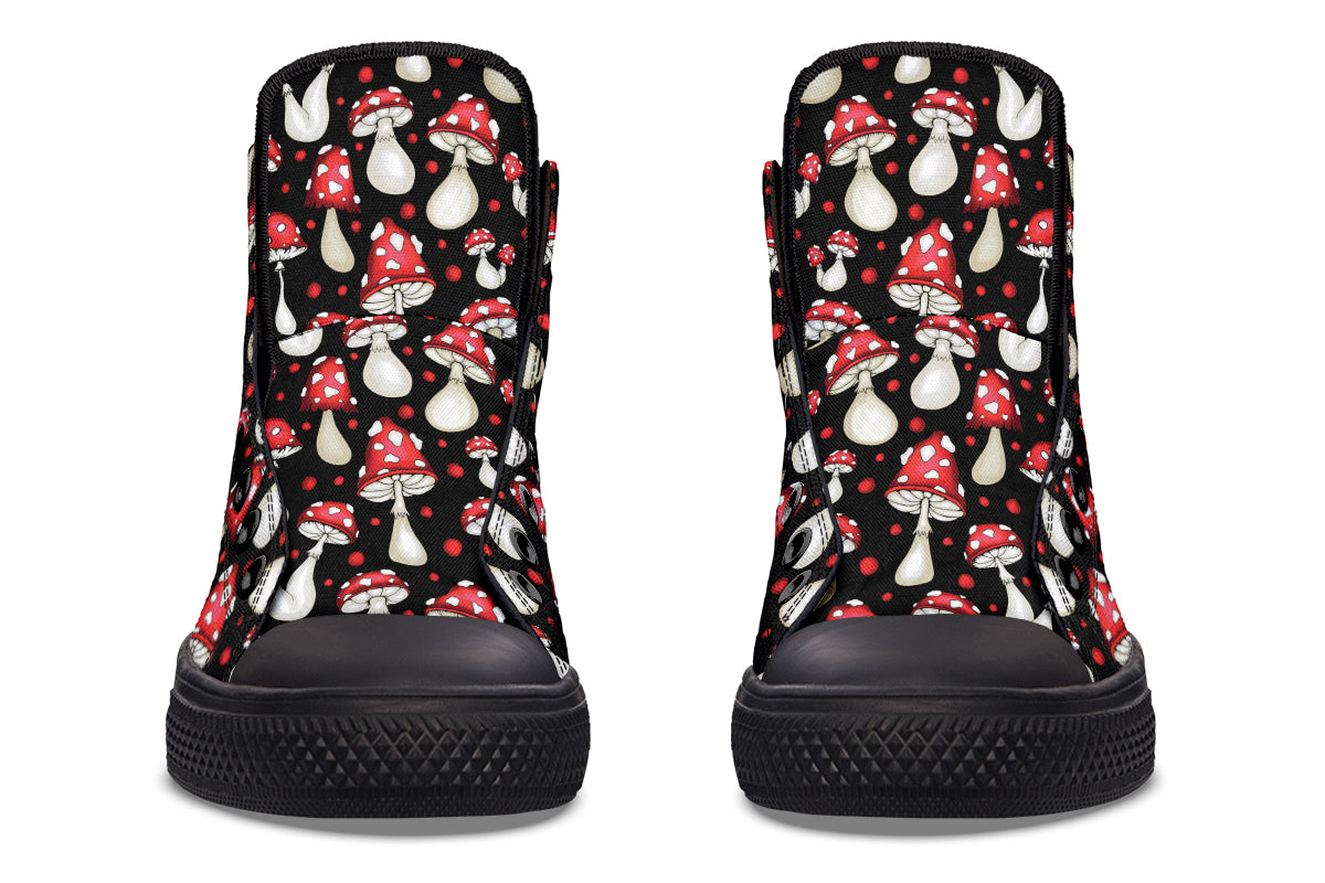 Mushrooms High Tops (Wide)