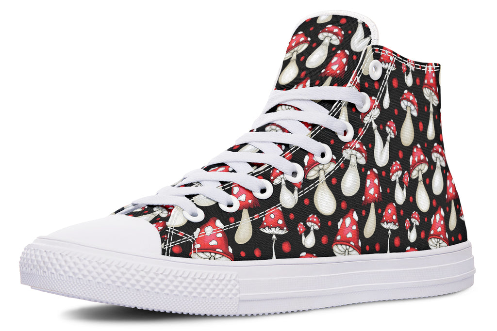 Mushrooms High Tops (Wide)
