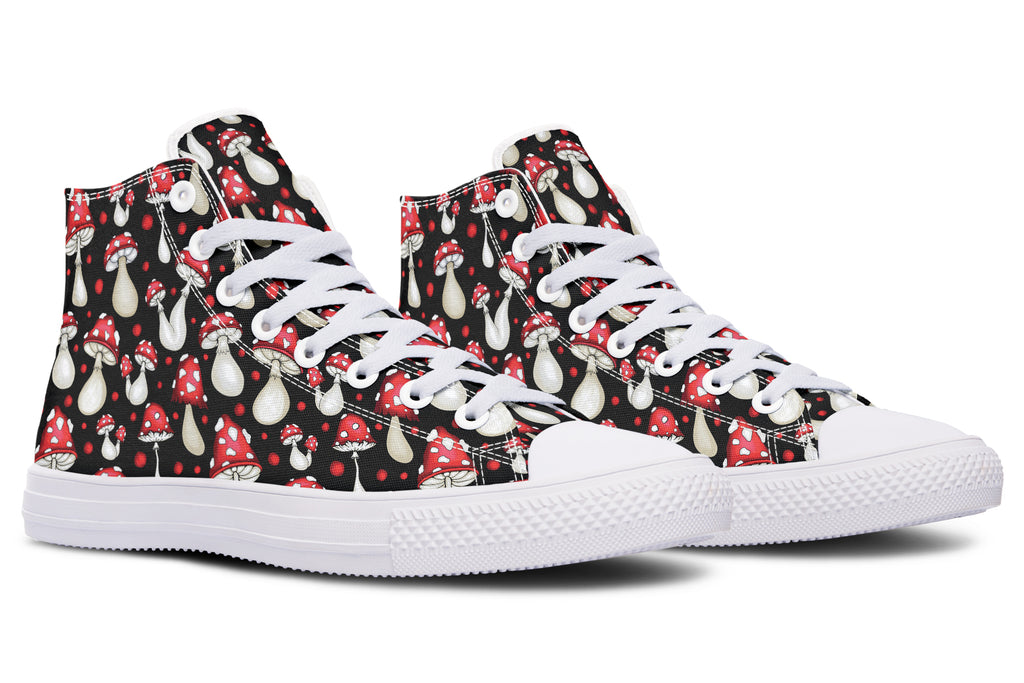 Mushrooms High Tops (Wide)