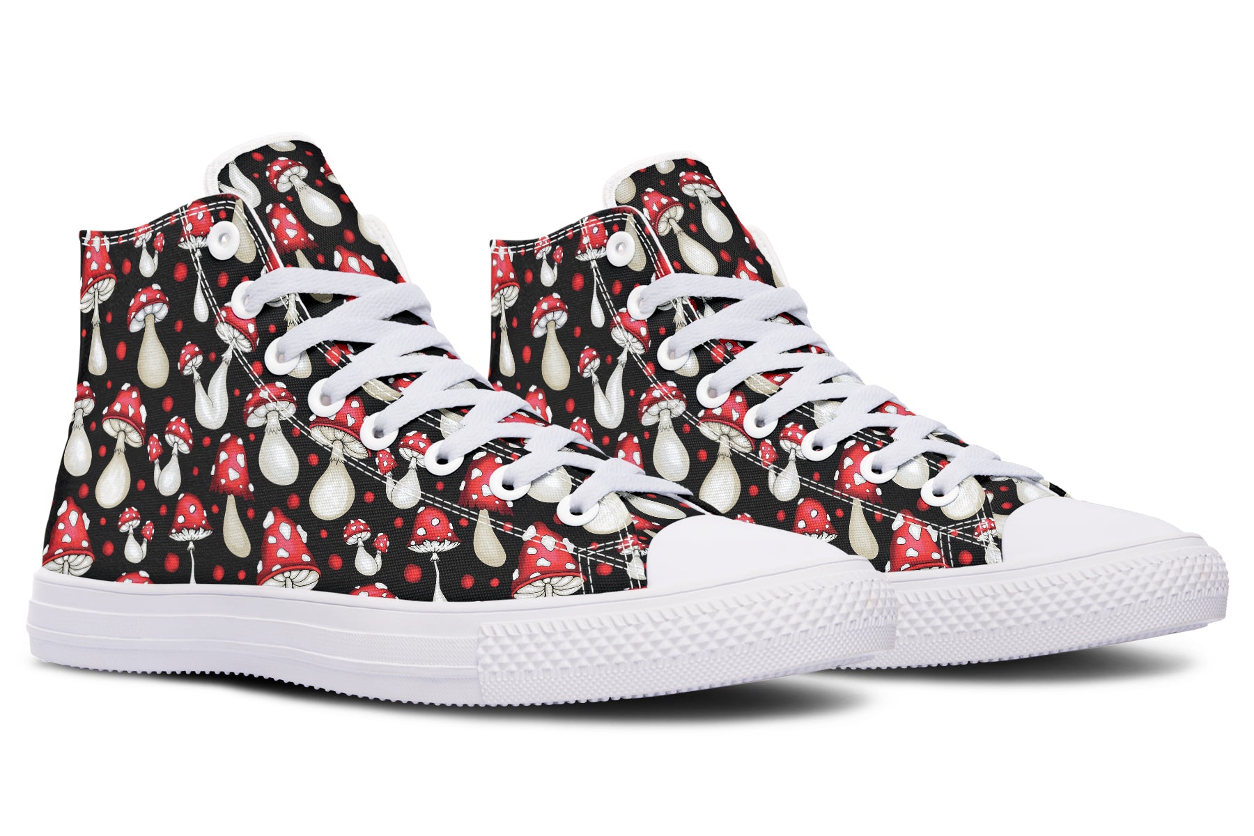 Mushrooms High Tops (Wide)