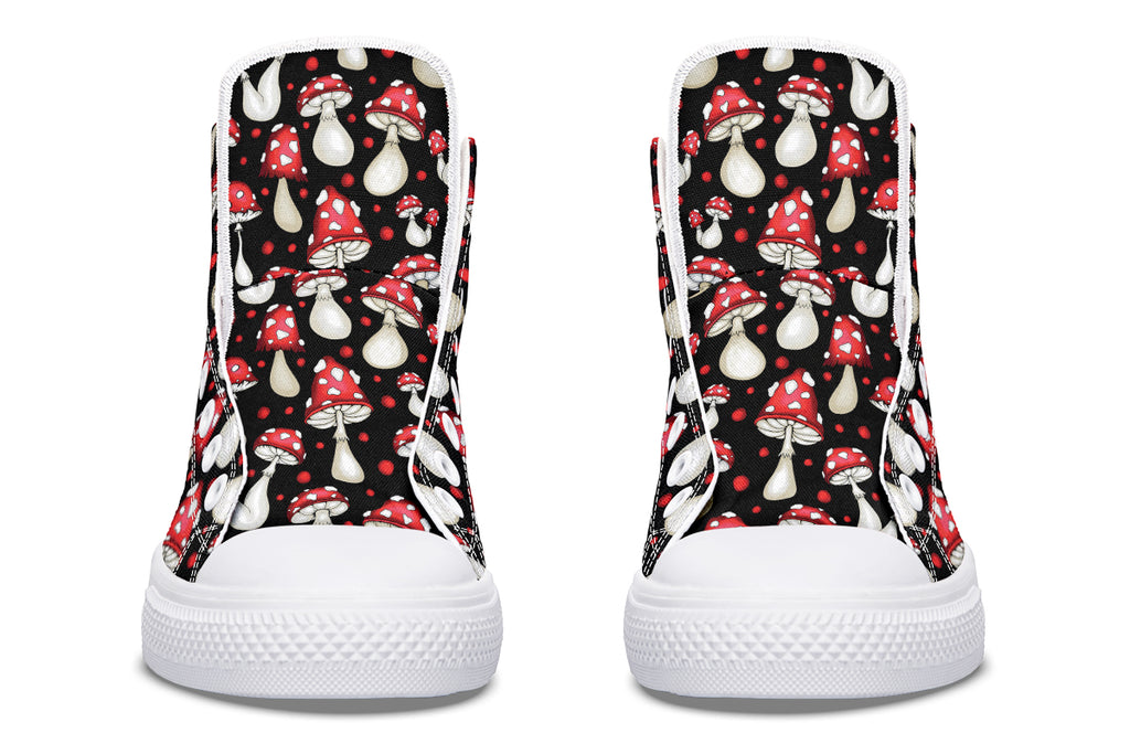 Mushrooms High Tops (Wide)