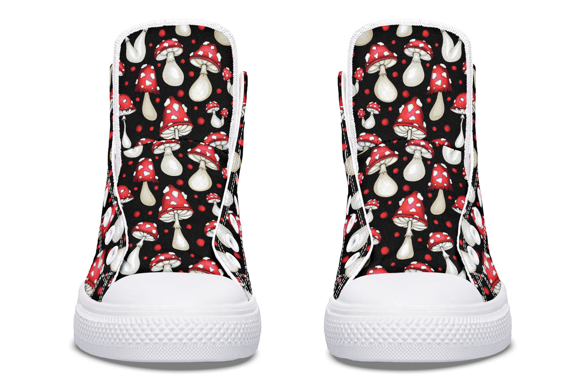 Mushrooms High Tops (Wide)