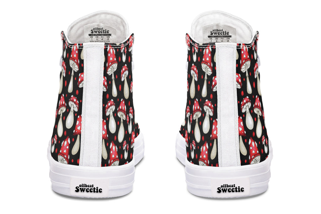 Mushrooms High Tops (Wide)